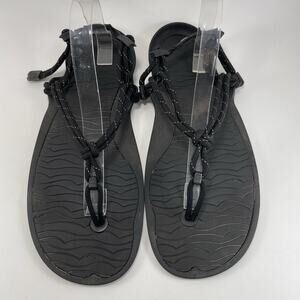 Xero Shoes Aqua Cloud Strappy Sandals Mens Size 13 Black Minimal Barefoot